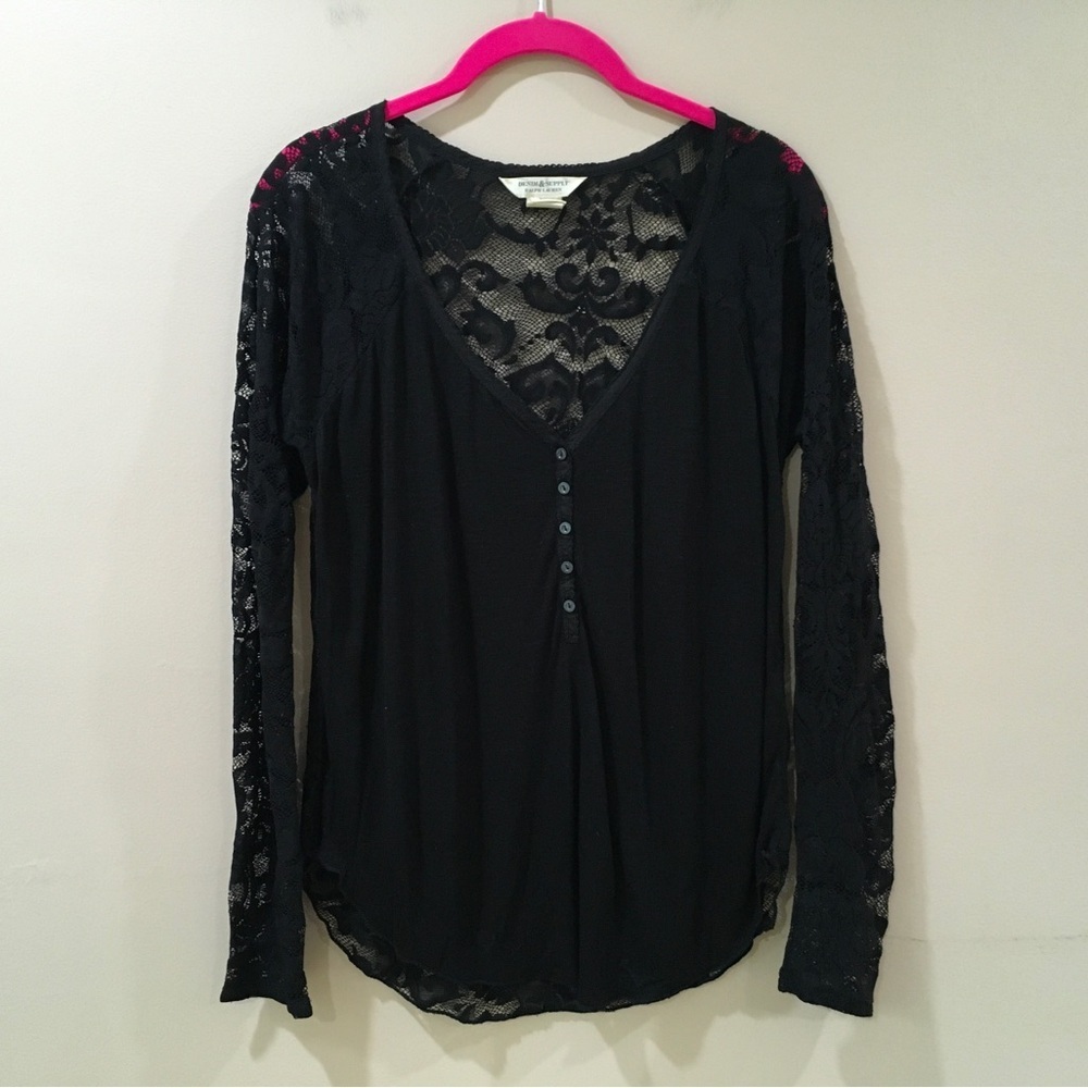Denim&supply Ralph Lauren lace top
